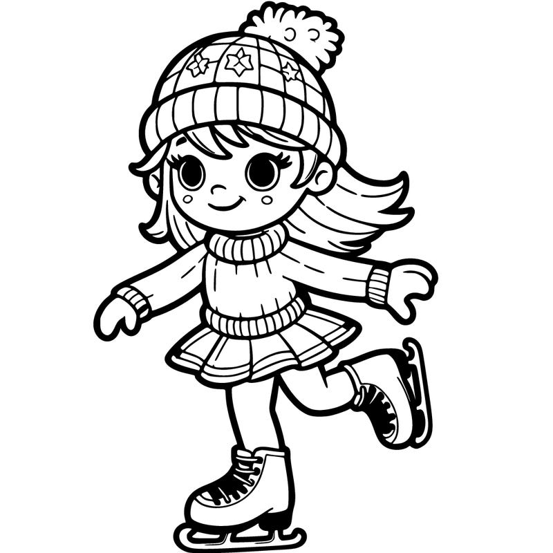 ice skater girl