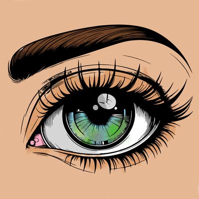 realistic eye