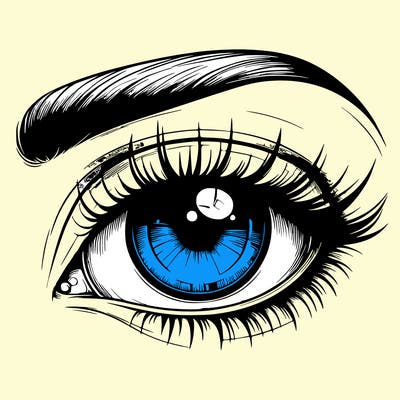 realistic eye