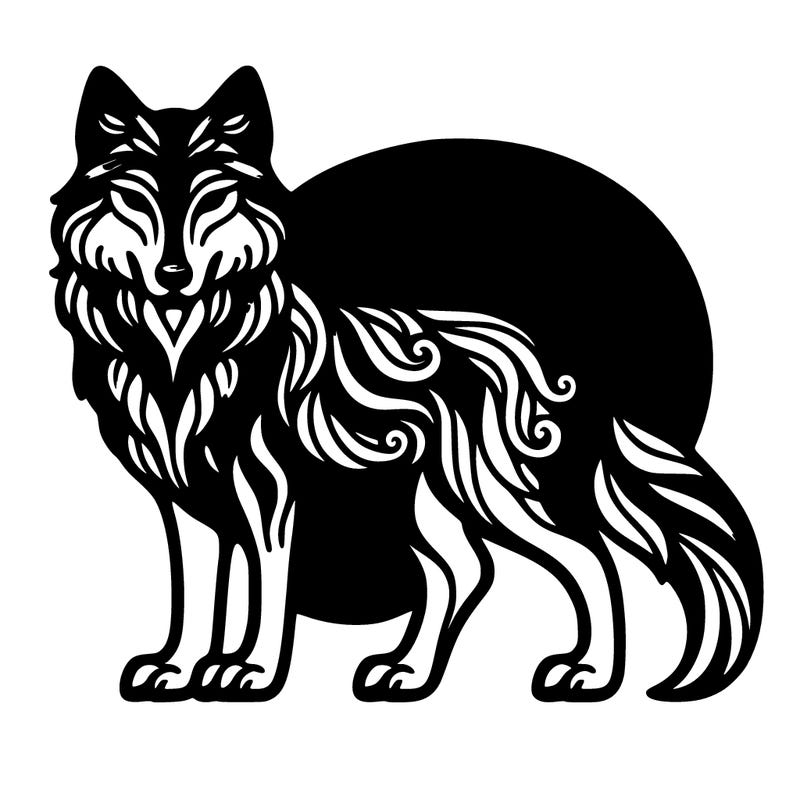 mystic  blue wolf ￼