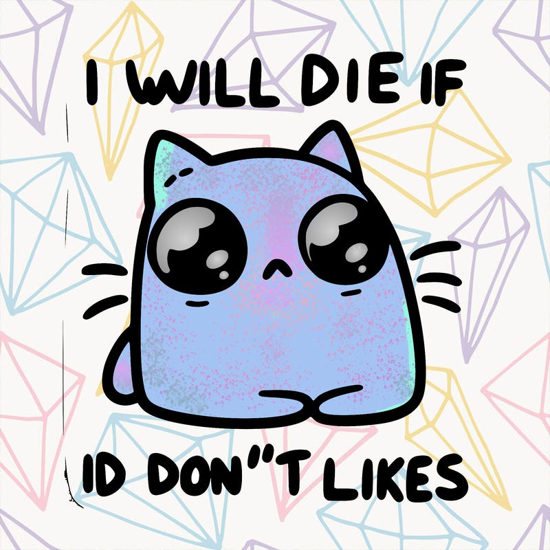 a cat that will die if we don’t get 10 likes