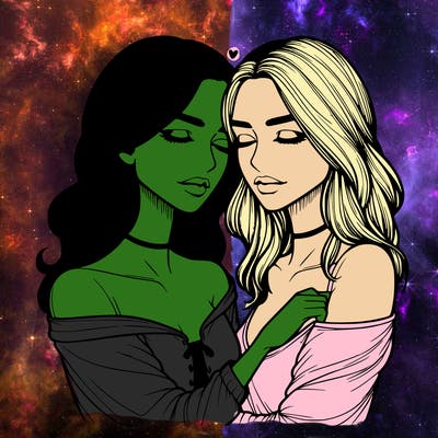 realistic girls in love