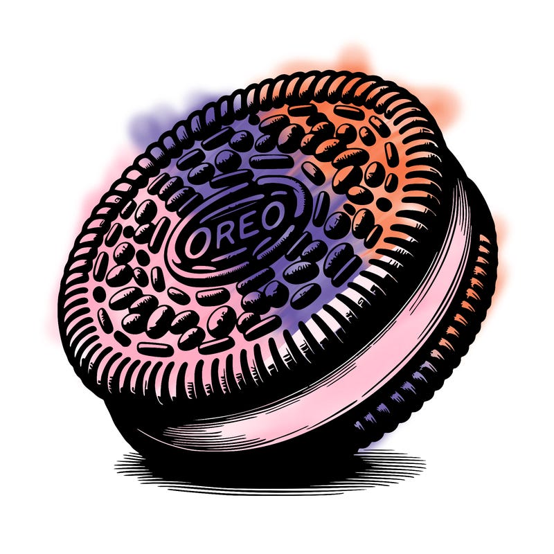 realistic oreo