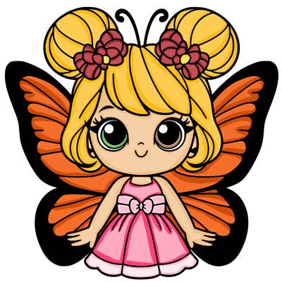 butterfly girl