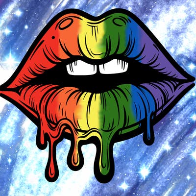 lips that look realistic and drip