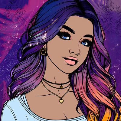 detailed realistic girl