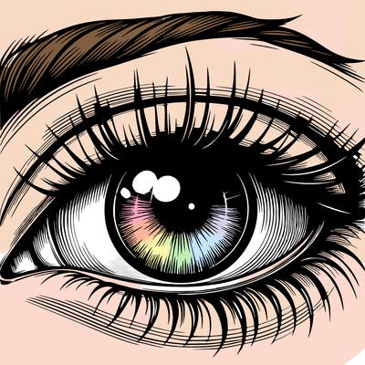 realistic eye