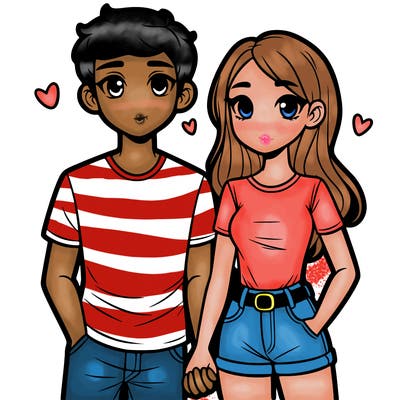 boyfriend and girlfriend