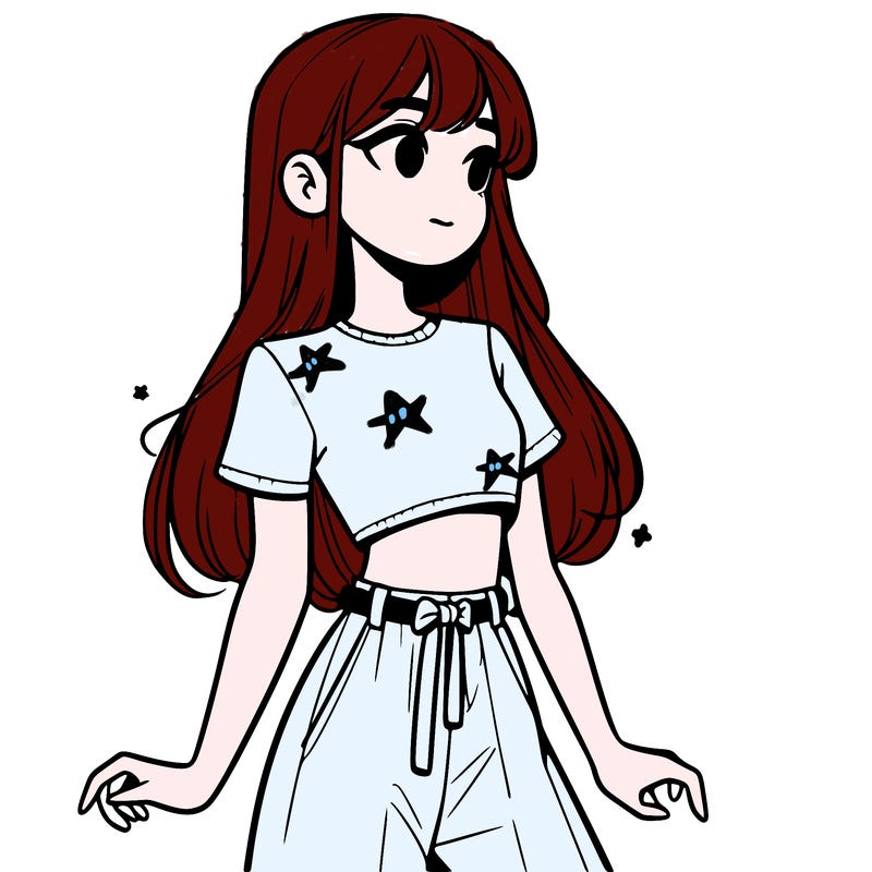 girl in a cute crop top