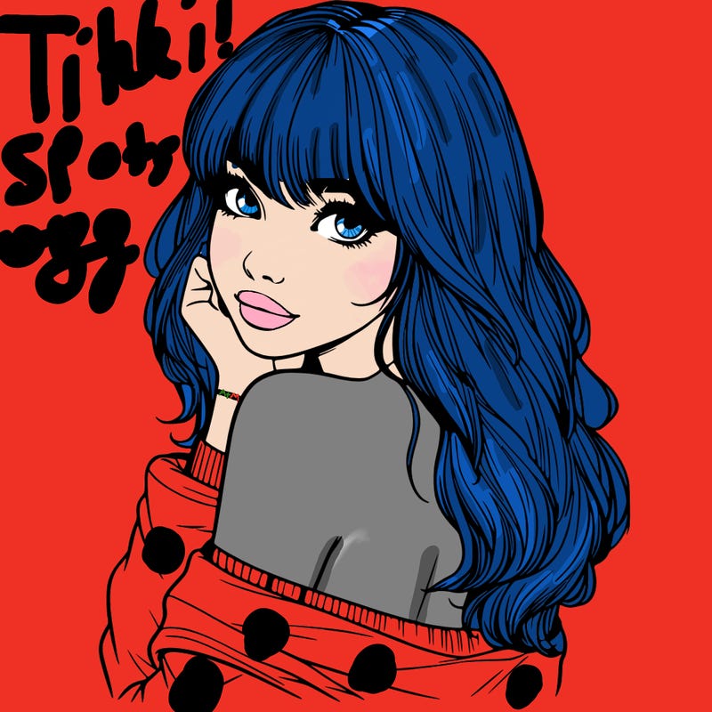 realistic girl with bangs looking over her shoulder