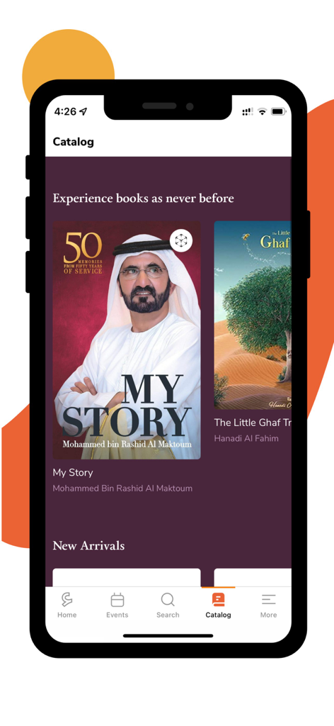 MBRL - A tela do catálogo do aplicativo MBRL exibindo capas de livros em destaque.