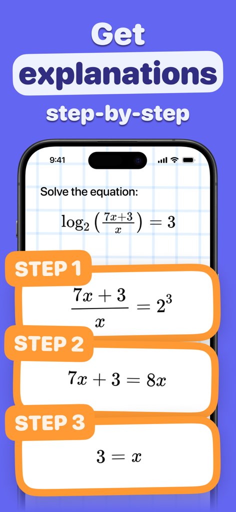 Algebra Math Solver - Root - Education App | MWM
