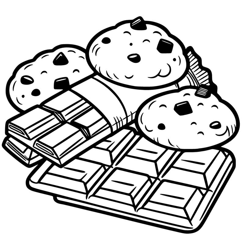 cookies and chocolate