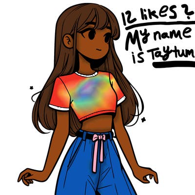 girl in a cute crop top