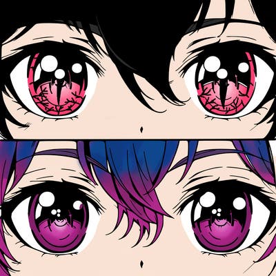 anime eyes