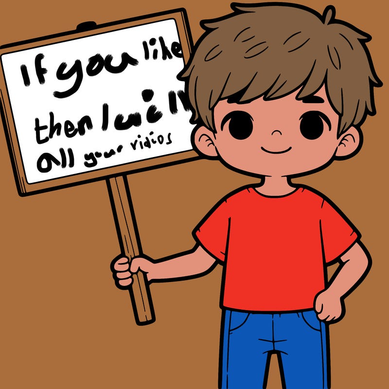 a boy holding a blank sign