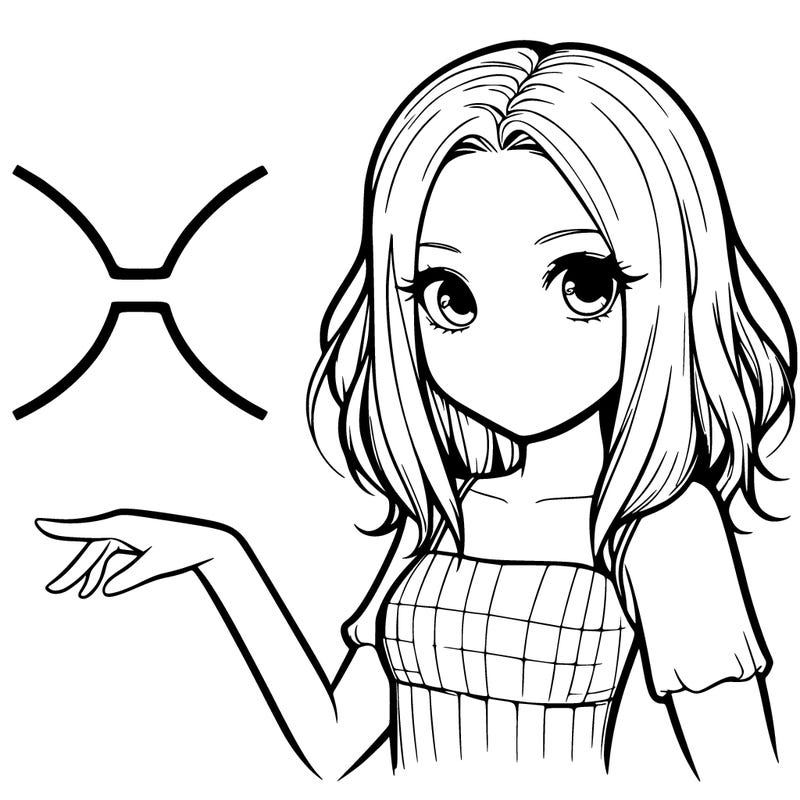 realistic girl pisces