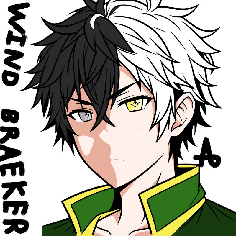 male anime character