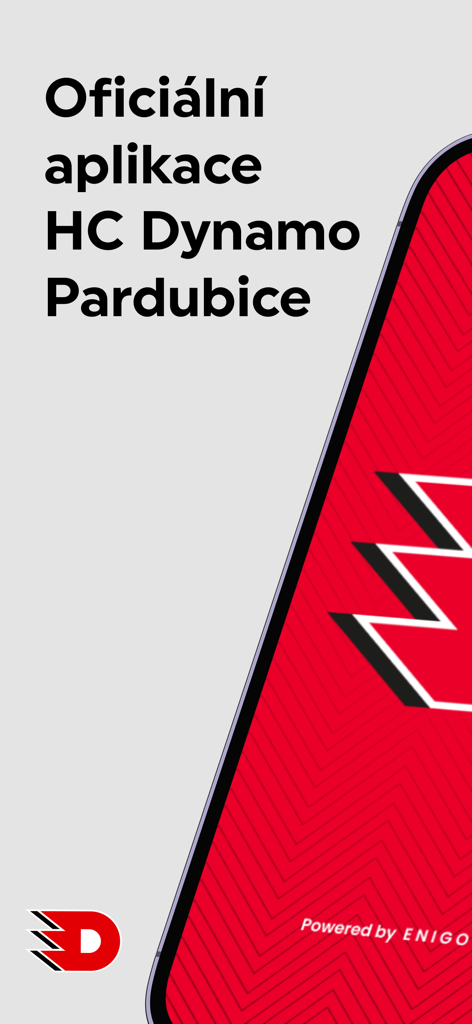 HC Dynamo - 公式HC Dynamo Pardubiceモバイルアプリのスプラッシュスクリーン