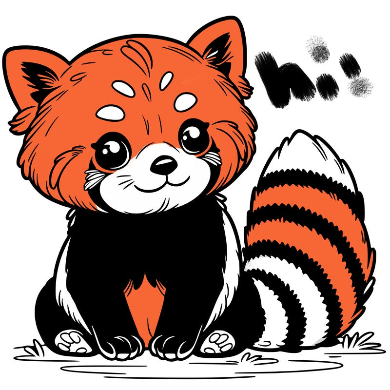 red panda