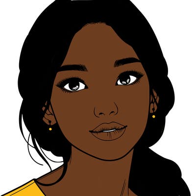 beautiful realistic asian woman