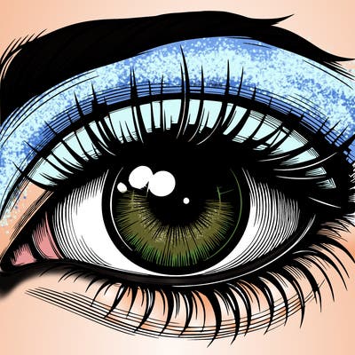 realistic eye
