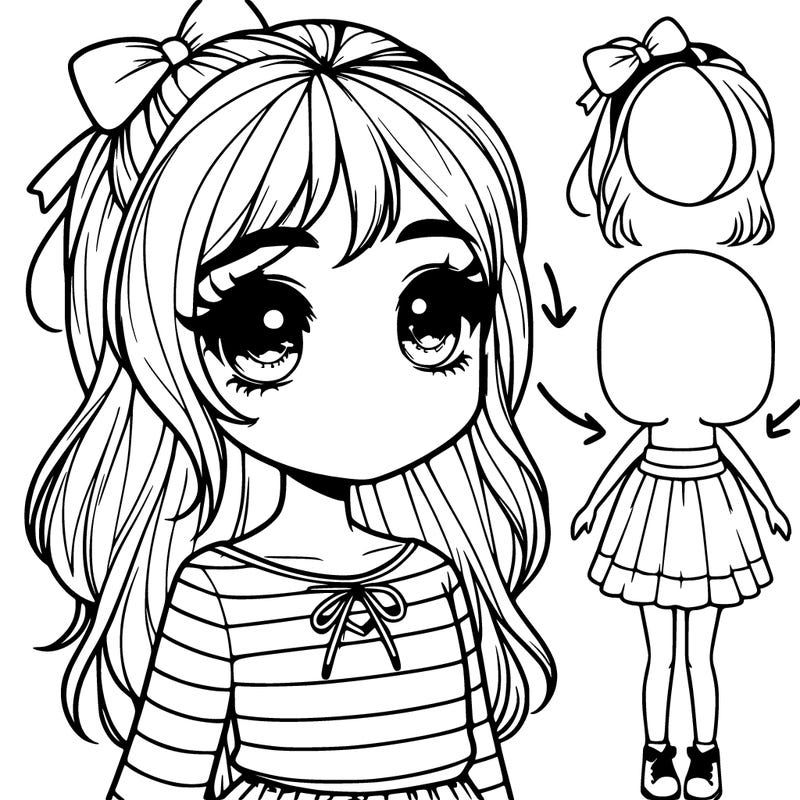 one cute realistic, girl