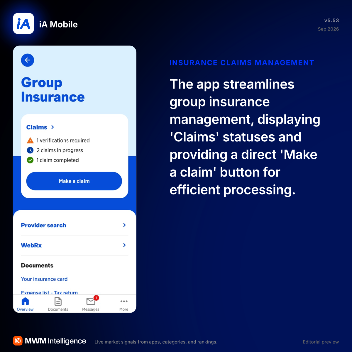iA Mobile - Finance App | MWM