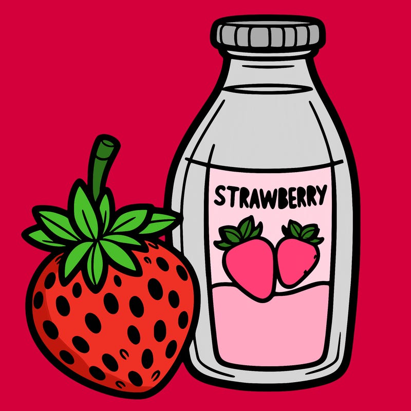 strawberry milk