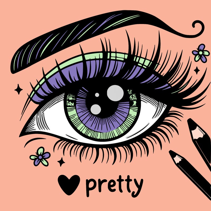 pretty eye
