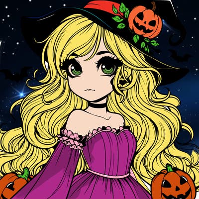realistic girl halloween