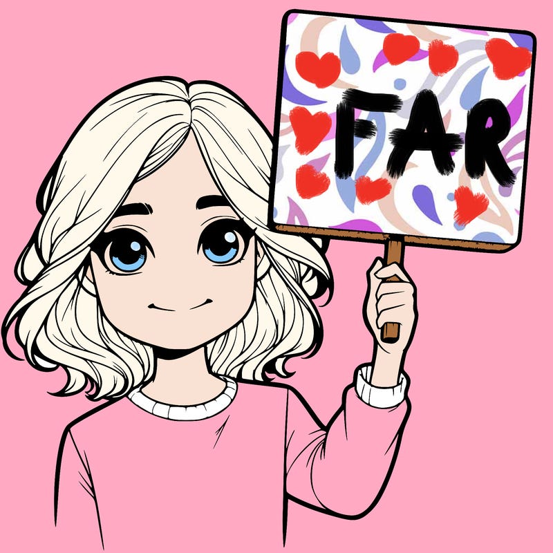 realistic girl holding up a sign