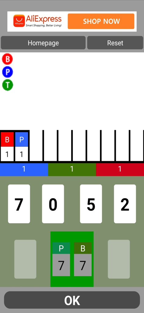 Interfaz digital sencilla de la aplicación Infinity BP card para registrar y verificar los resultados de la presión arterial.