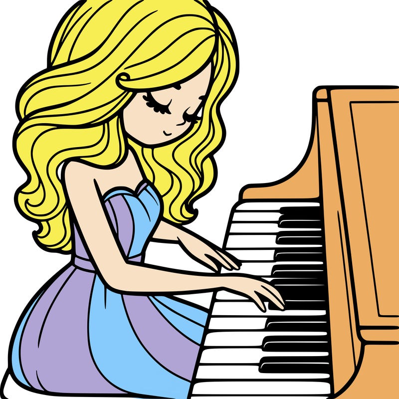 taylor swift playing piano