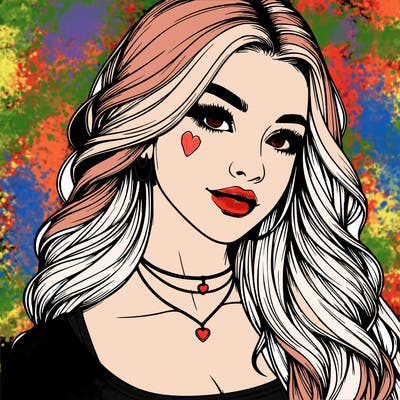 detailed realistic girl