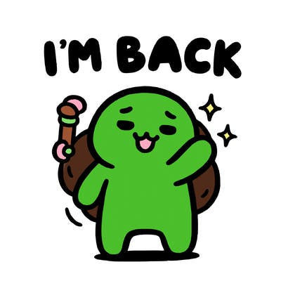 i'm back