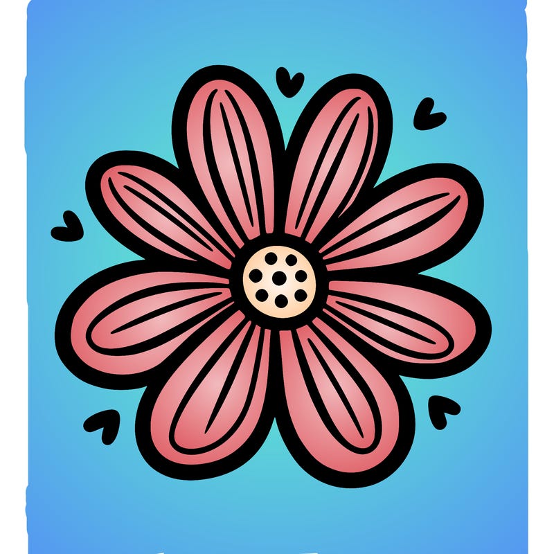 flower with slits in the petals