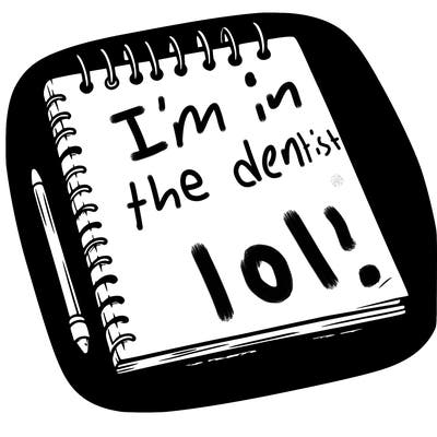 a blank sketch pad