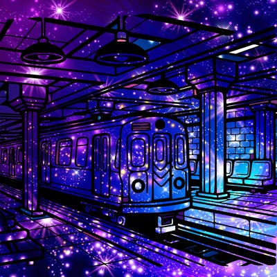 a subway station