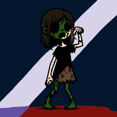 zombie girl