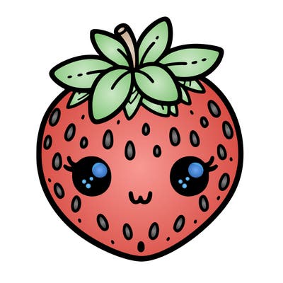 cute strawberry