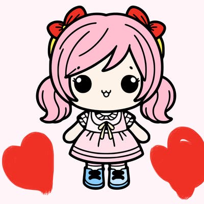 cute doll