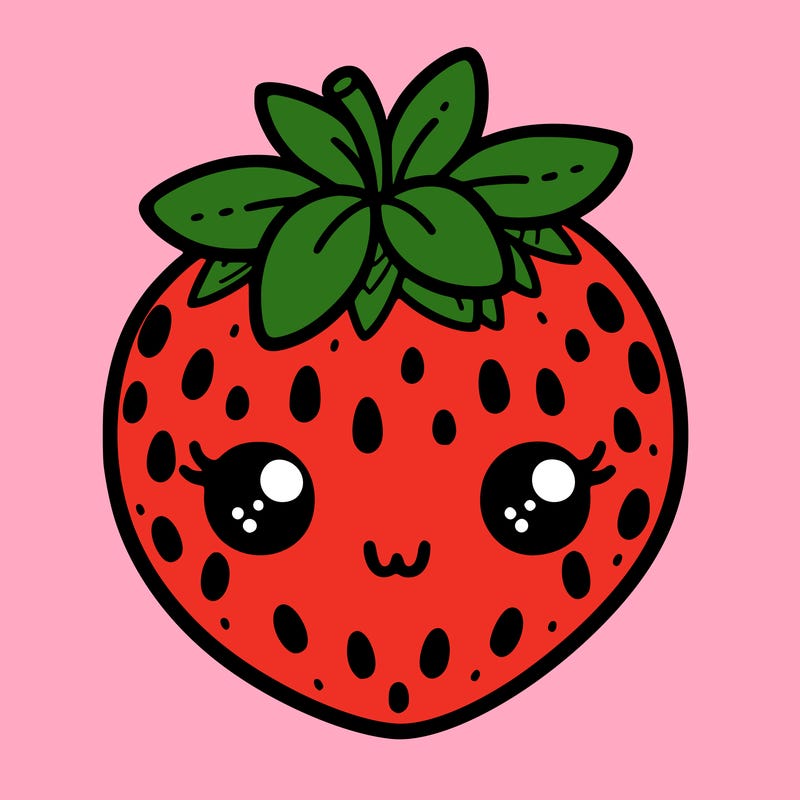 cute strawberry