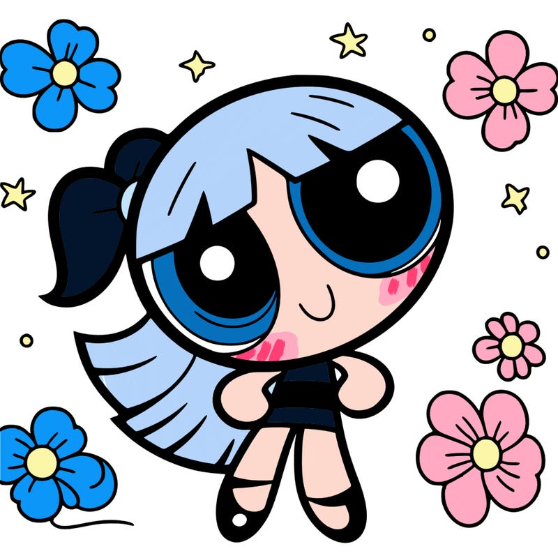 a powerpuff girl