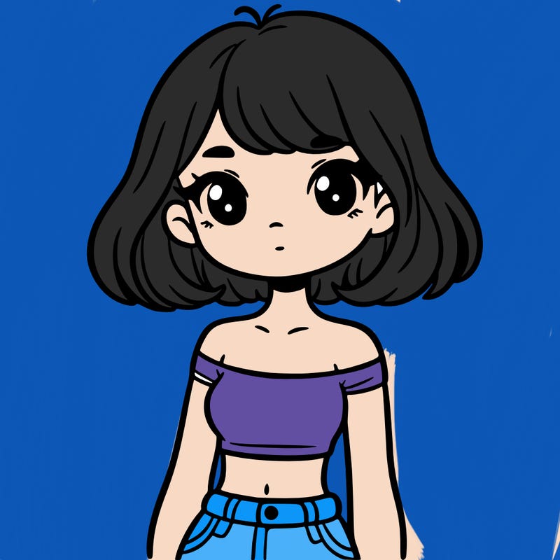 girl in a cute crop top