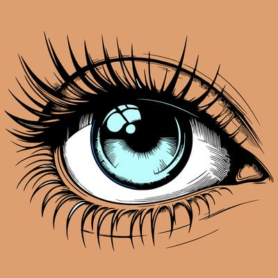 realistic eye