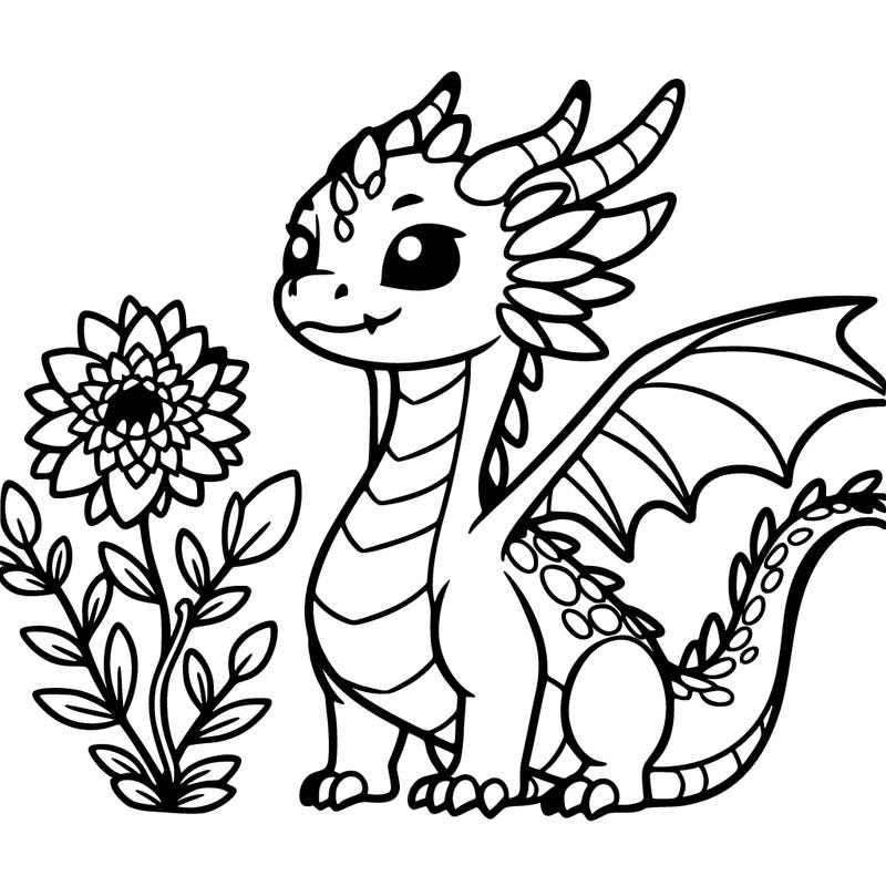 flower dragon
