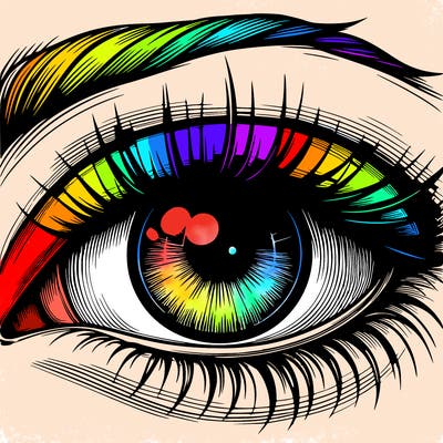 realistic eye