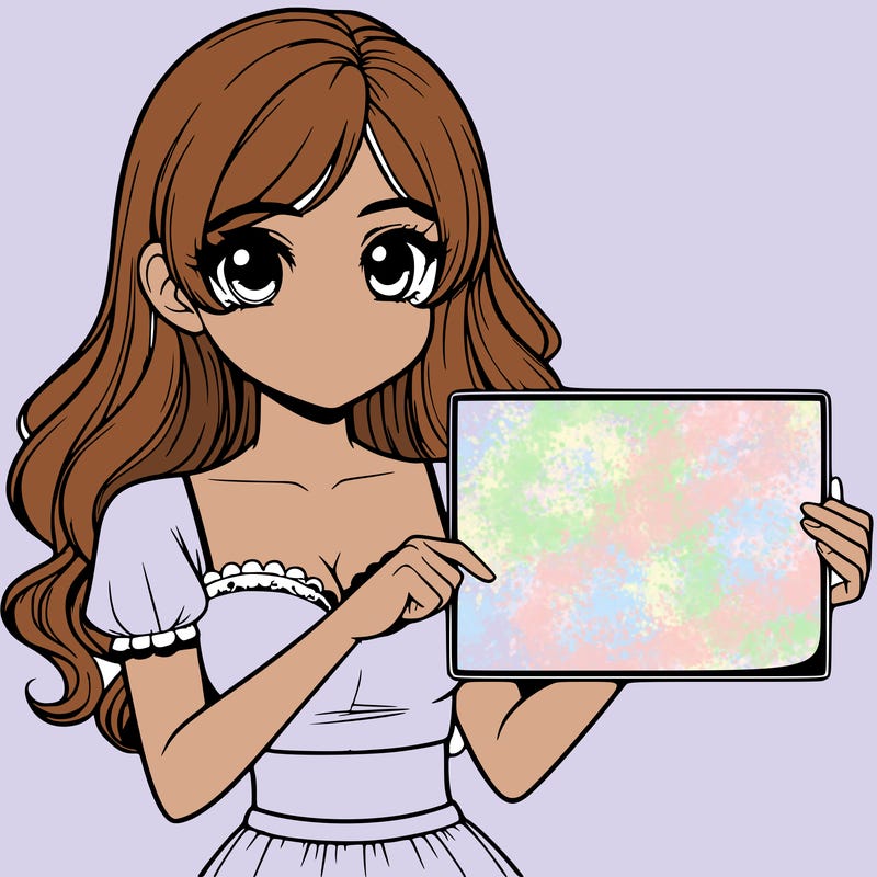 realistic pretty girl holding blank sign