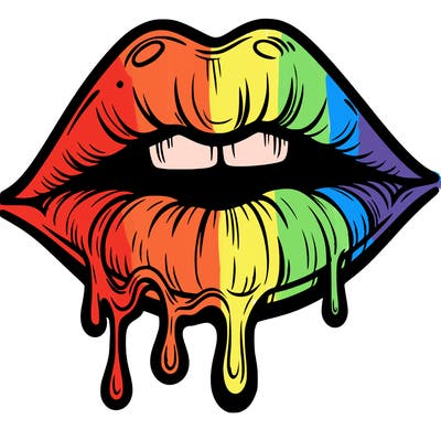 lips that look realistic and drip